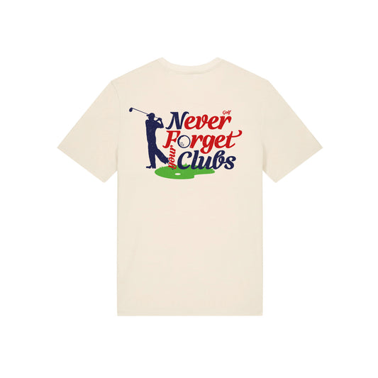 Camiseta Never Forget Crema